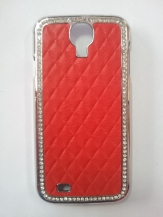 Кожен гръб с камъни за Samsung i9500 Galaxy S4 №4